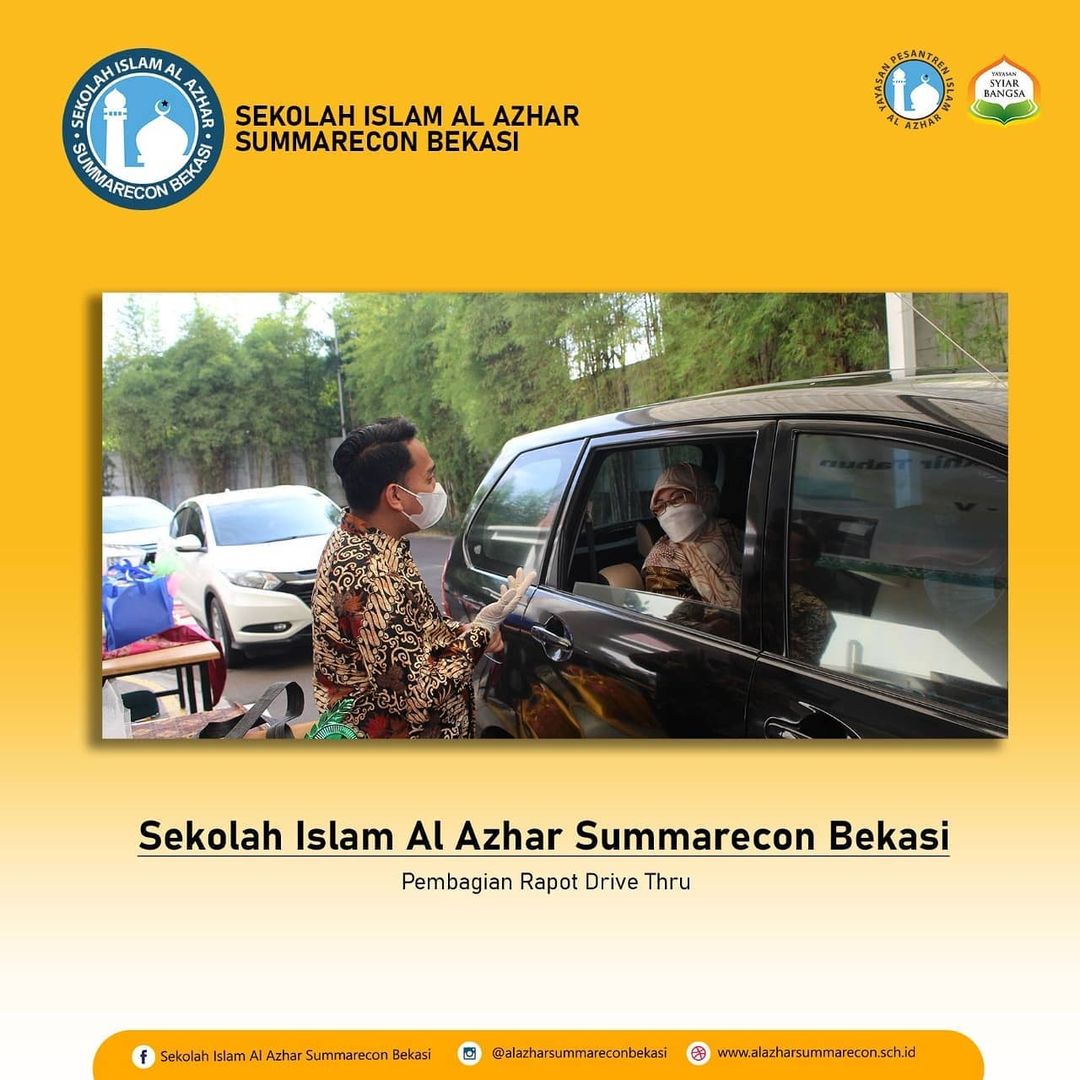 Pembagian Rapor Penilaian Akhir Tahun Sekolah Islam Al Azhar Summarecon Bekasi