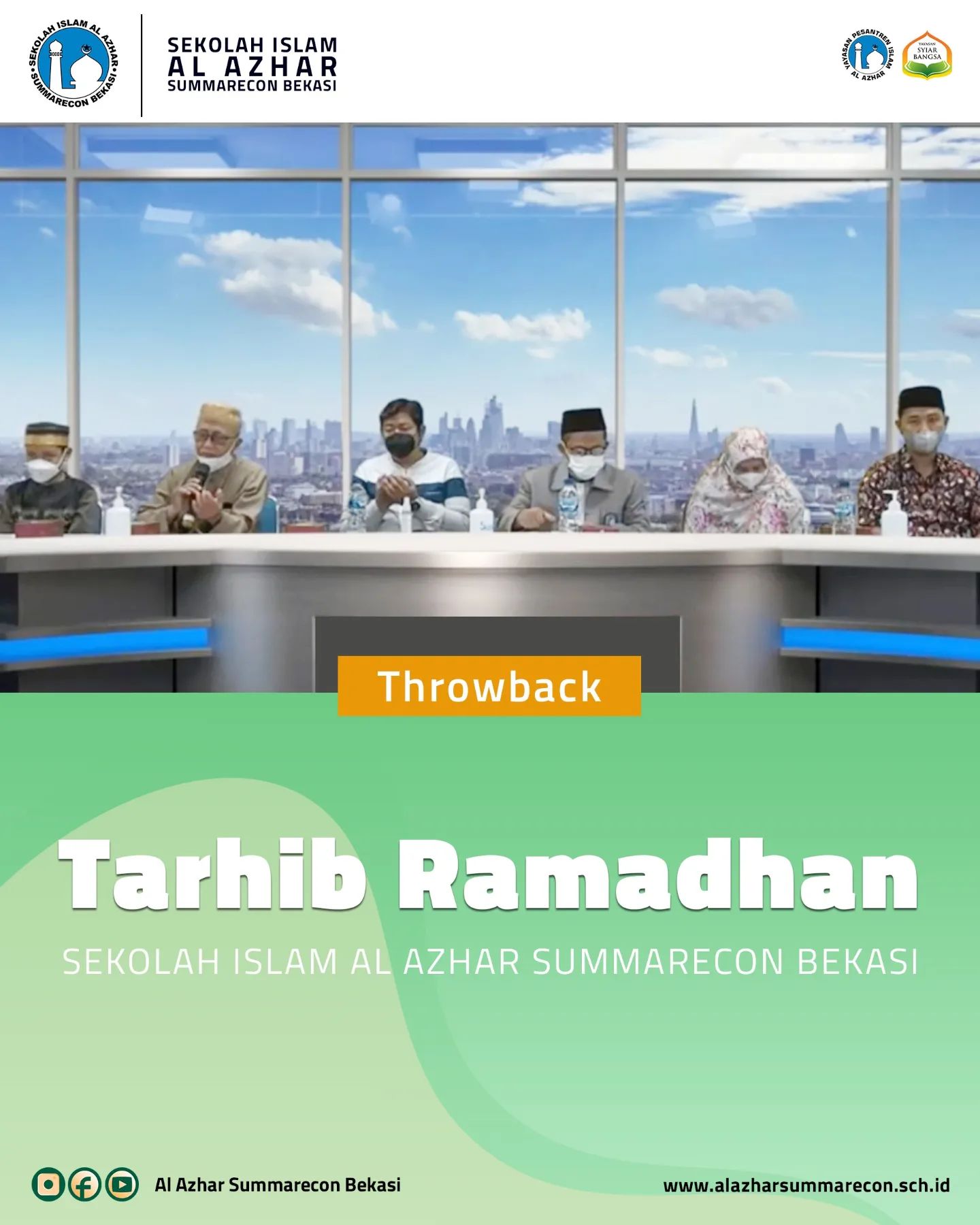 TARHIB RAMADHAN SEKOLAH ISLAM AL AZHAR SUMMARECON BEKASI