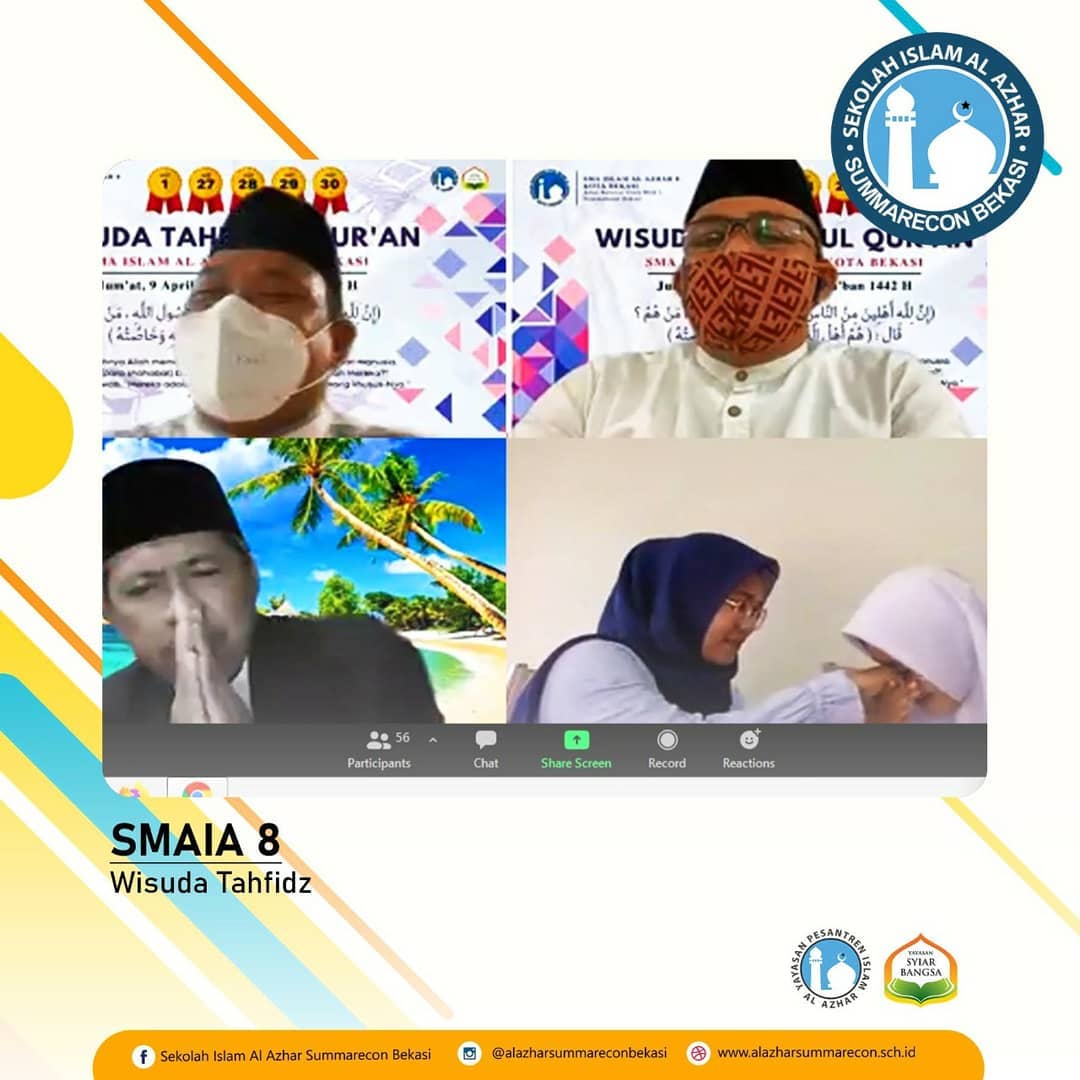 Wisuda Tahfizul Qur'an SMAIA 8 Summarecon Bekasi
